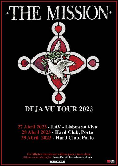 Cartaz: NOVAS DATAS: THE MISSION EM PORTUGAL EM 2023